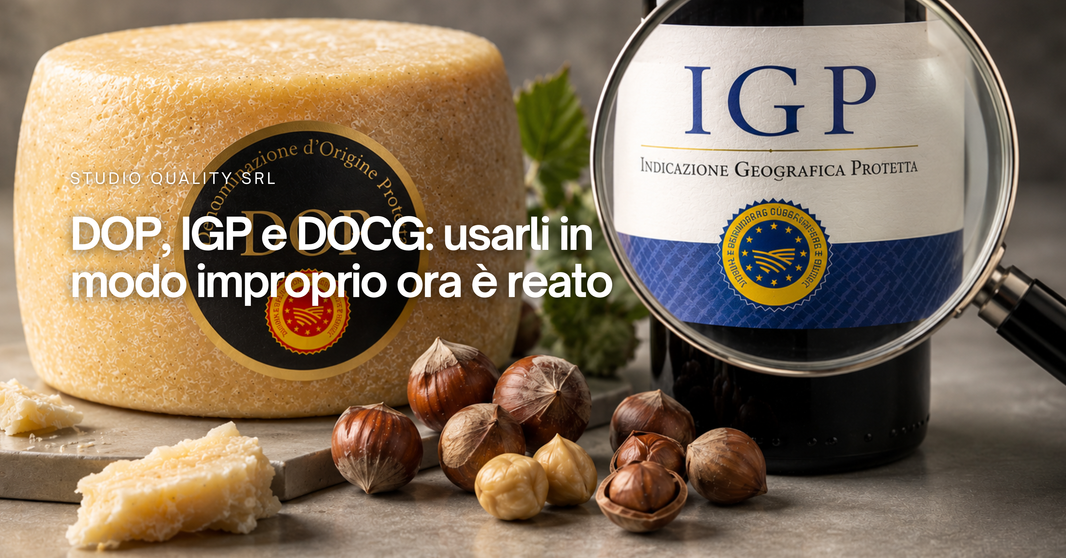DOP, IGP, DOCG: da fine maggio un errore in etichetta può diventare reato