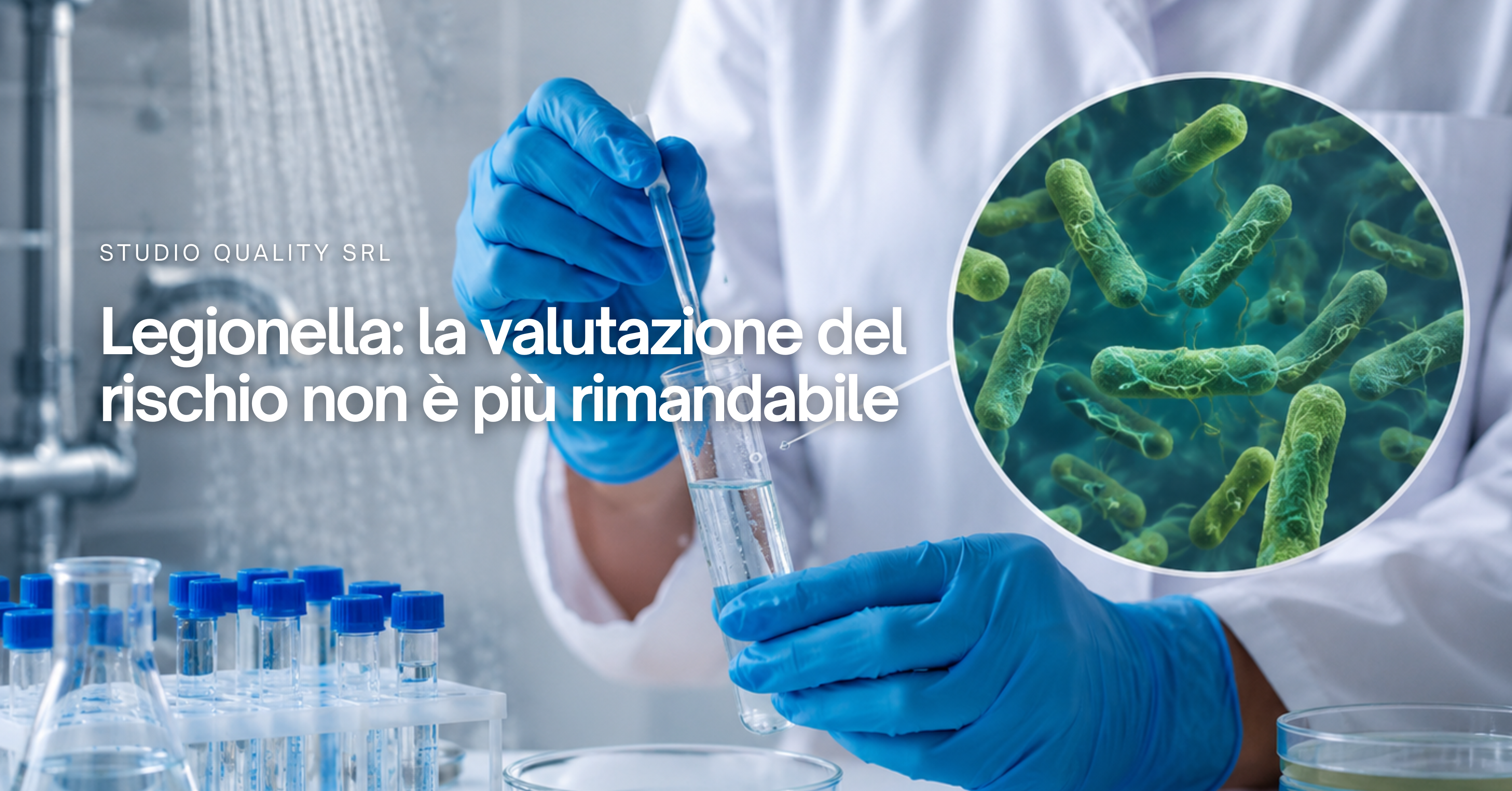 Legionella: chi deve fare la valutazione del rischio