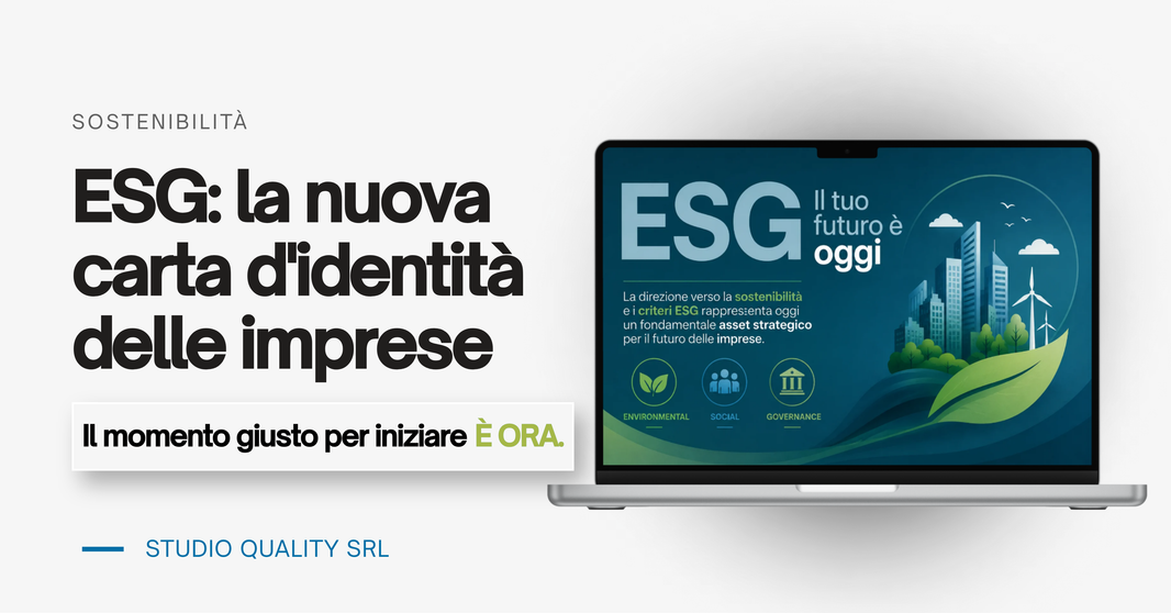 ESG e Bilancio di Sostenibilità: da dove iniziare